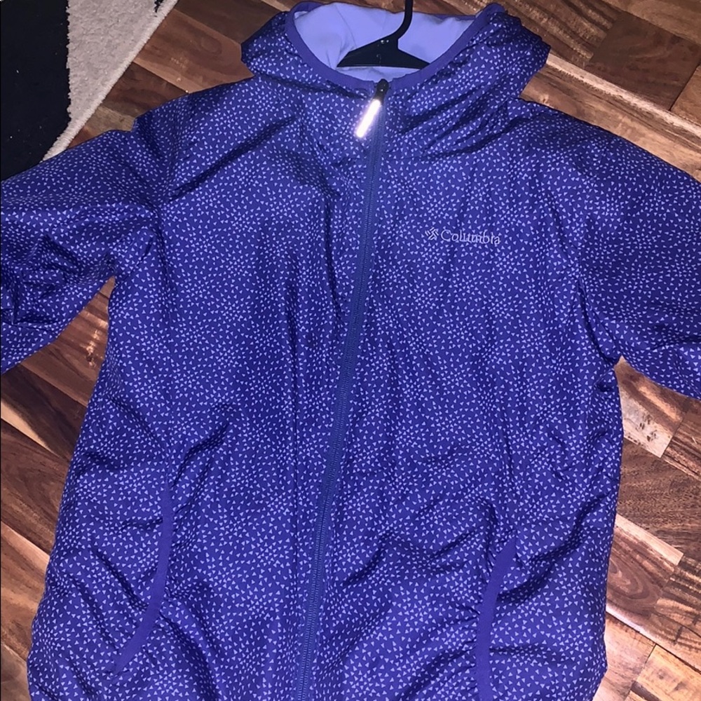 columbia rain coat!